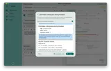 Export anonymisé Ocureo affichant un document clinique structuré